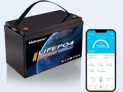 Mehrpow 12V100AH Bluetooth